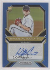 2021 Panini Prizm Rookie Carolina Blue 30/50 Wil Crowe #RA-WI Auto r0j