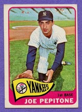 1965 Topps Joe Pepitone #245 Yankees EX-MT