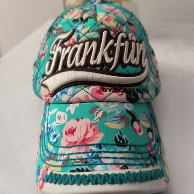 Robin Ruth FRANKFURT  All Over Pastel Floral Adjustable Cap