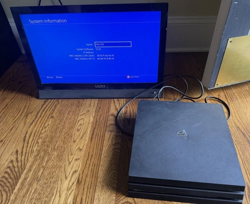Sony PlayStation 4 Pro PS4 1TB Black Console 12.50FW
