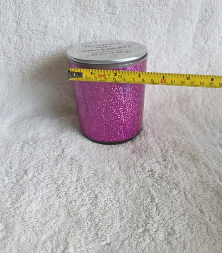 New Room Essential Lidded Glitter MEXICAN HOT CHOCOLATE Jar Candle 12oz set of 2 - Picture 4 of 9