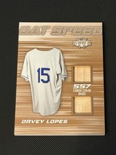 2022 LEAF LUMBER BASEBALL BAT SPEED #BS-03 DAVEY LOPES /25