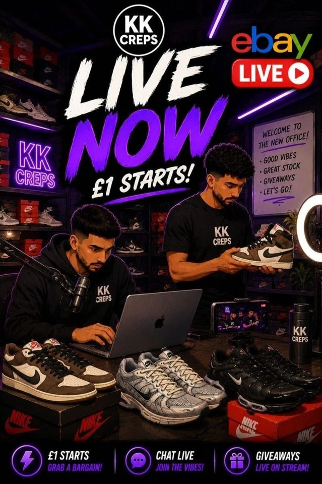 £1 STARTS 🔥 NIKE • JORDAN • AIR MAX + MORE – DON’T MISS OUT