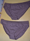 2 New Brown Just My size Bikini Panties Size 13 5xHips 59"-61" Lot — photo 3