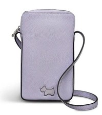 Radley Cookie Cutter Protect Crossbody Leather Phonebag Bellflower Purple BNWT