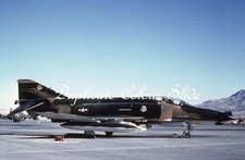 USAF F-4E Phantom 68-0318, Nellis 1980, Dup Colour Slide, Aviation Aircraft