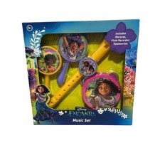 Disney Encanto Music Set Includes Maracas Flute Recorder Tambourine New In Box