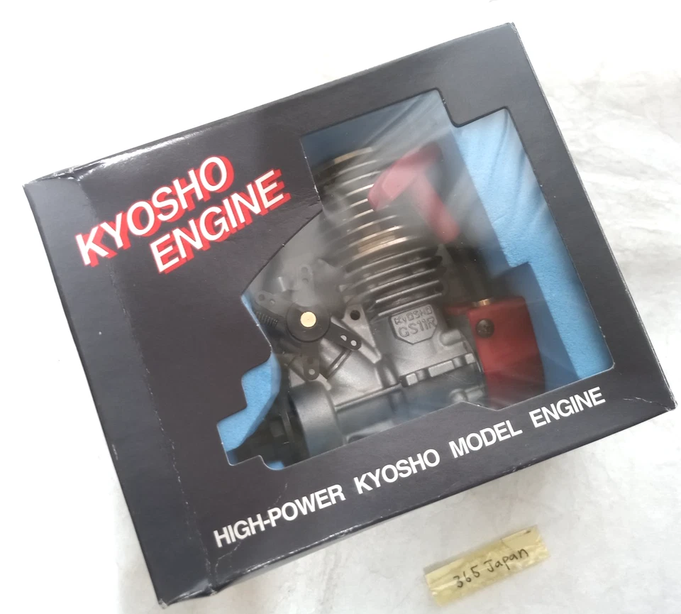Kyosho GS11R Engine With Recoil-Starter & Manual For 1/10 Car #74711 NEW Rare - Image 2 of 4