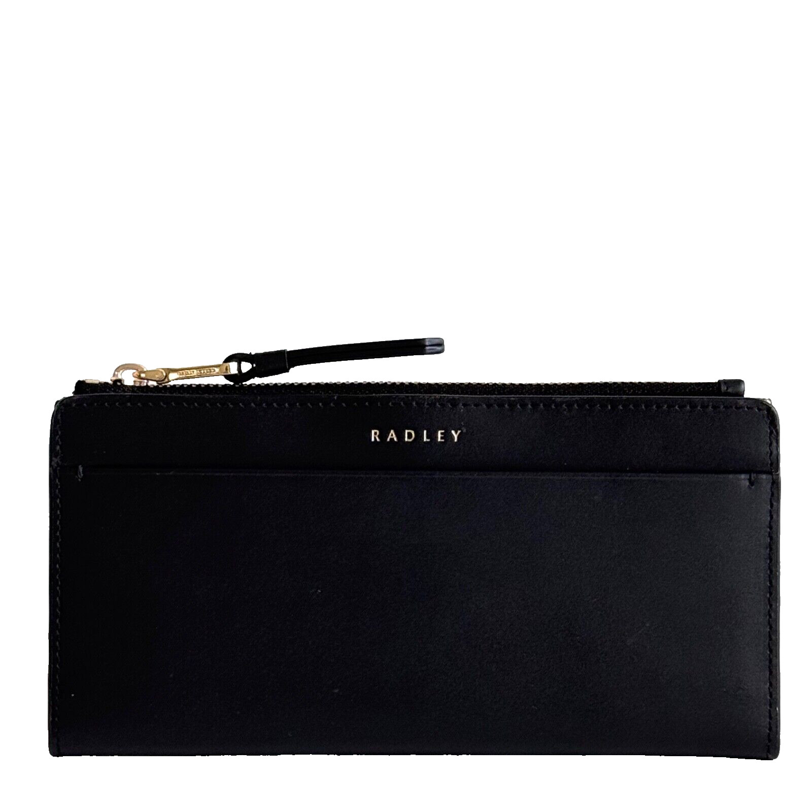 Radley Purse Black Leather Large Coin Card Wallet Liverpool Lane Protect RRP £99
