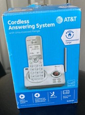 Téléphone sans fil combiné unique AT&T EL52119 avec répondeur testé