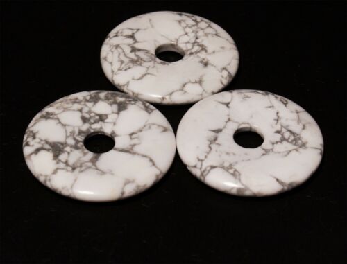 Edelstein Donuts M-Z 20 30 40 50 mm für Lederband Kette Pi Scheibe Steinschatz - Bild 7 von 230