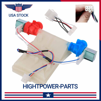 #ad #ad W11210459 Wash Machine Water Inlet Valve W10701459 W10838319 W10869799 W11025984 $18.69