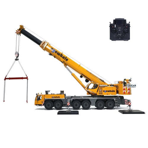Eyewhale 1/14 6 Achsen RC Hydraulik Mobilkran Sound Licht LKW Riese 5M lang - Picture 7 of 12