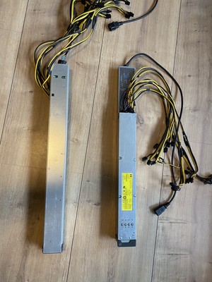 2,4KW 2400Watt Mining Netzteil Power supply 12v 6pin PCI 8 pin ethereum gpu