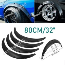 For Toyota Tacoma Black Extended Fender Flares Wide Body Wheel Arches Body Kit