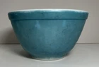 RARE 1950s Pyrex 401 "Sunshine" Stamp Blue Nesting Bowl 1 1/2 Pt Made in USA