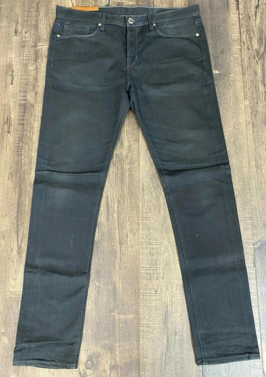 DIAMOND SUPPLY CO. MEN S DARK GREY WASH SKINNY JEANS SIZE 34 X 32