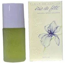 2 Bottles Fleur de Jontue  iris de Fete  2.5 oz natural Spray Cologne by Revlon