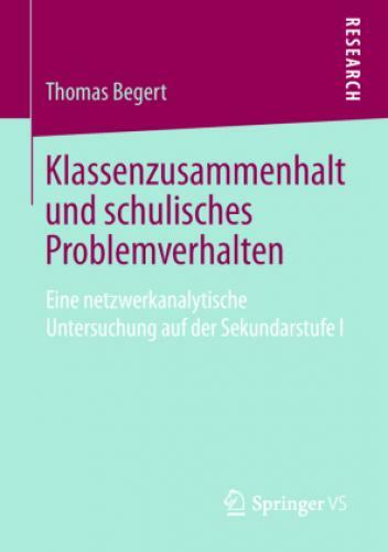 Thumbnail - Klassenzusammenhalt Und Schulisches Problemverhalten Eine