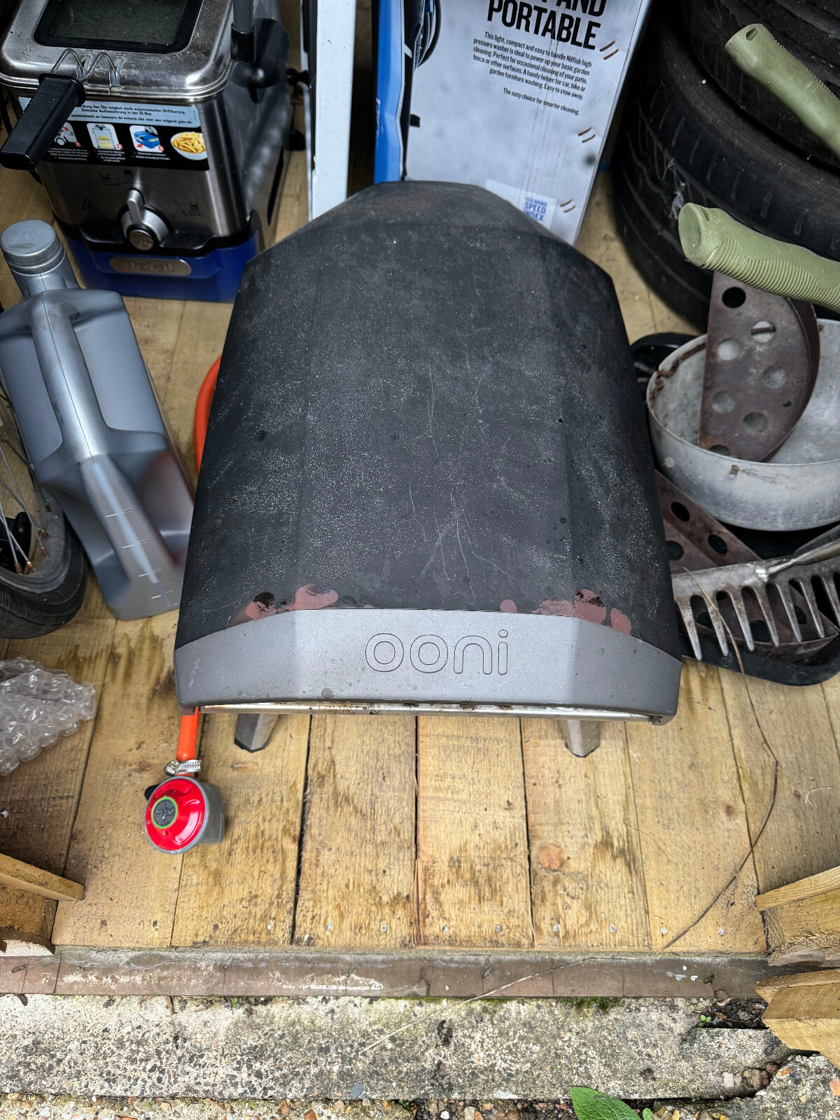 Ooni Koda 12 Gas Powered Outdoor Pizza Oven Works great eBay