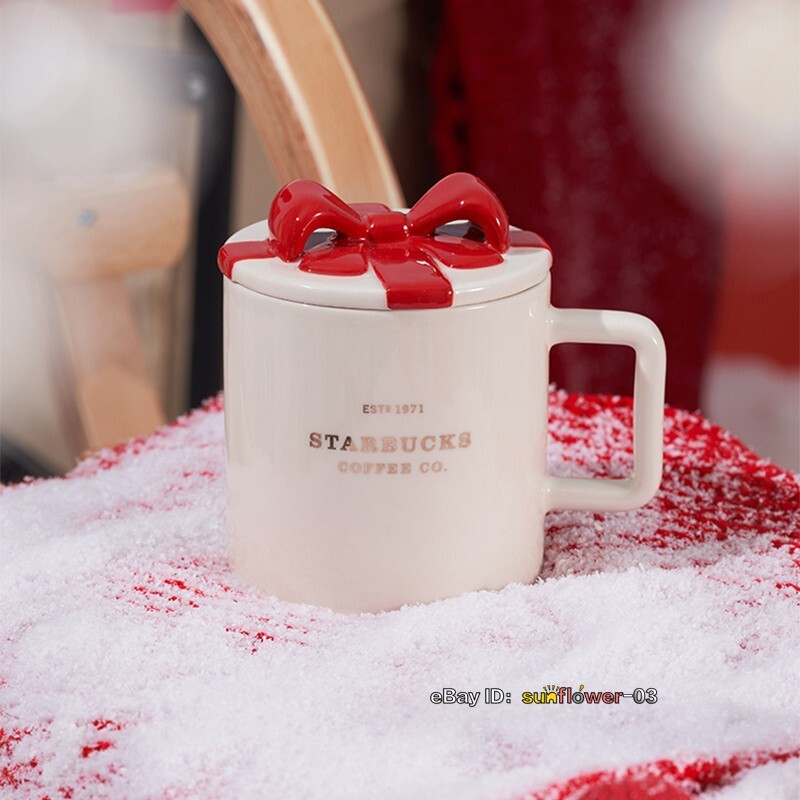 Starbucks China 2022 Christmas Series 14oz Desktop Coffee Mug With