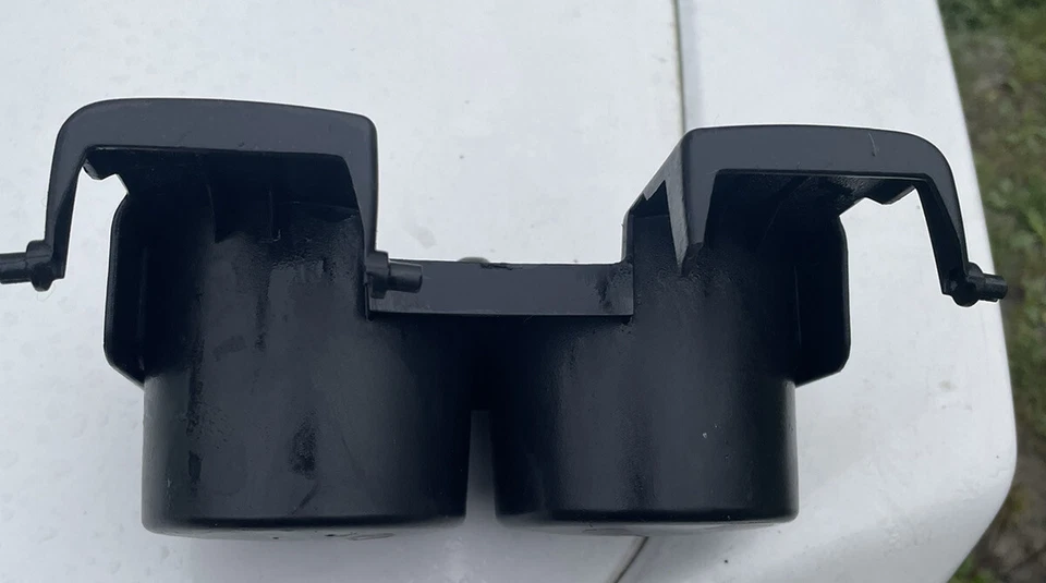 99-04 道奇 Intrepid 克莱斯勒协和式 LHS 中控台盒杯架 罕见 — 第 3/4 张图片