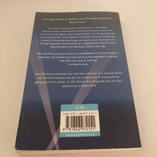 SIGNED The Thirty-One Kings: Richard Hannay Returns by Robert J. Harris - Picture 4 of 4