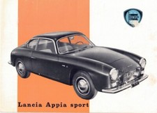 Brochure Lancia Appia Sport Zagato 1962 français italiano english deutsch