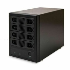 4 Bay 3.5” SATA III HDD Non-RAID Enclosure – Supports USB 3.0 & eSATA