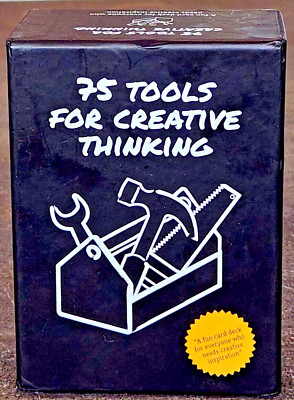 75 Tools for Creative Thinking  A Fun Card Deck for Creative Inspiration 2013