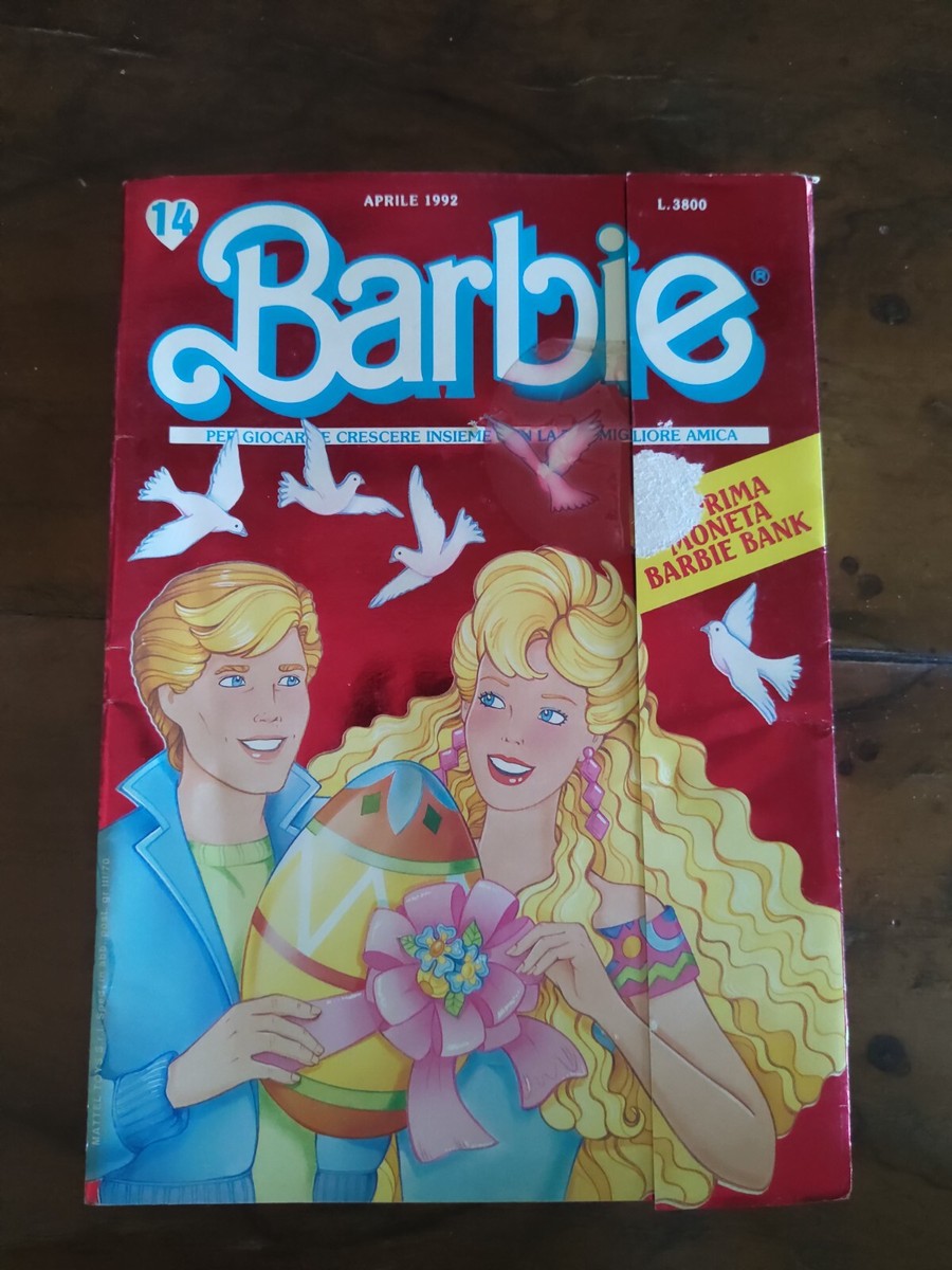 BARBIE 14 APRILE 1992 RIVISTA MENSILE MATTEL TOYS