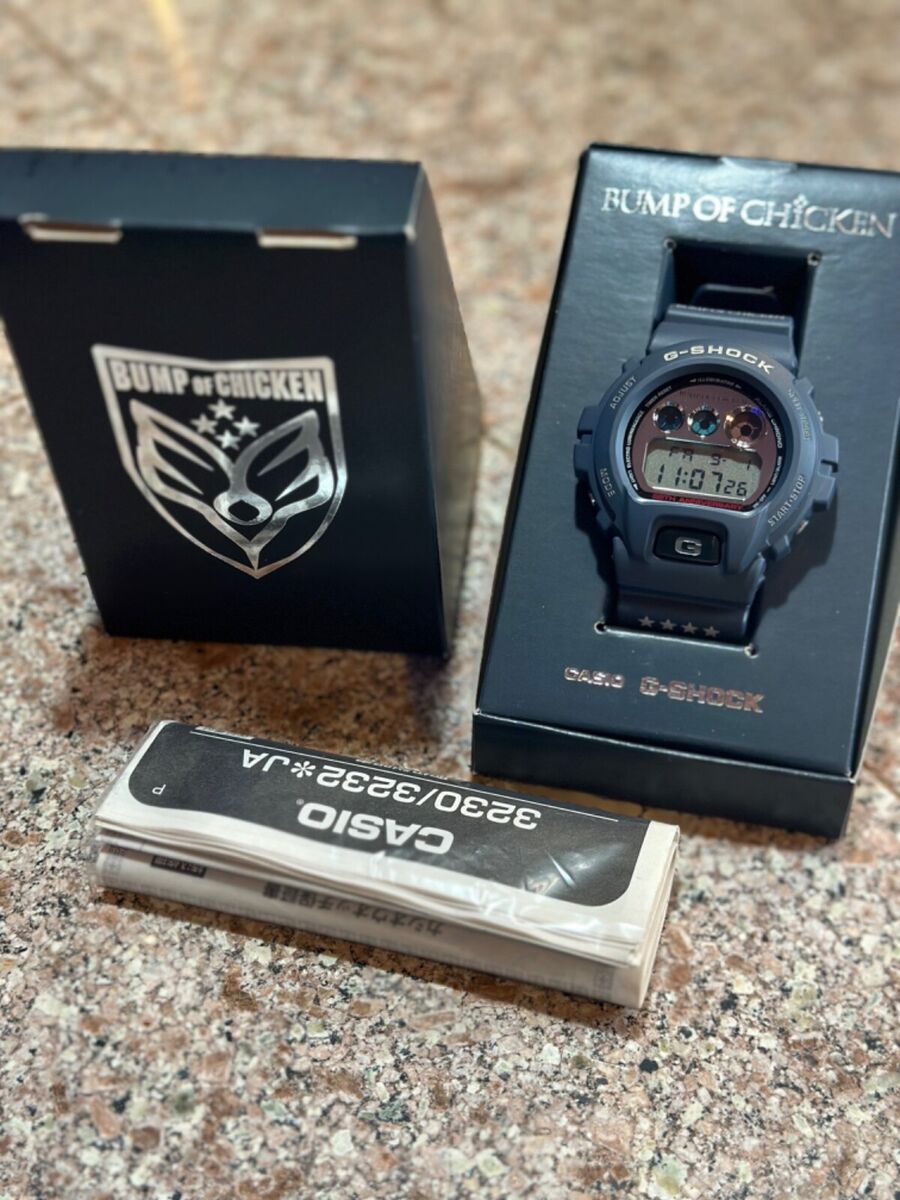 CASIO G-SHOCK DW-6900FS BUMP OF CHICKEN dw6900 BOC watch CASIO G-SHOCK DW-6900FS BUMP OF CHICKEN dw6900 BOC watch