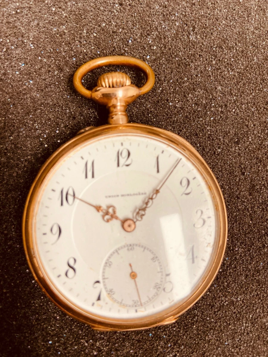 Union horlogere shop pocket watch