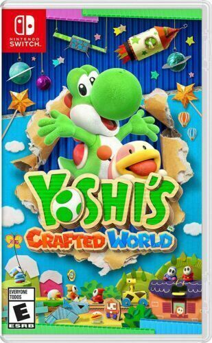 YOSHI'S CRAFTED WORLD SWITCH NEW! FAMILY FUN GAME PARTY NIGHT ADVENTURE!  - Picture 1 of 1