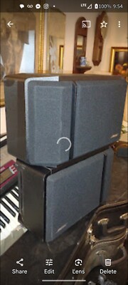 BOSE 201 SERIES IV DIRECT REFLECTING SPEAKER SET Wood Grain Tested