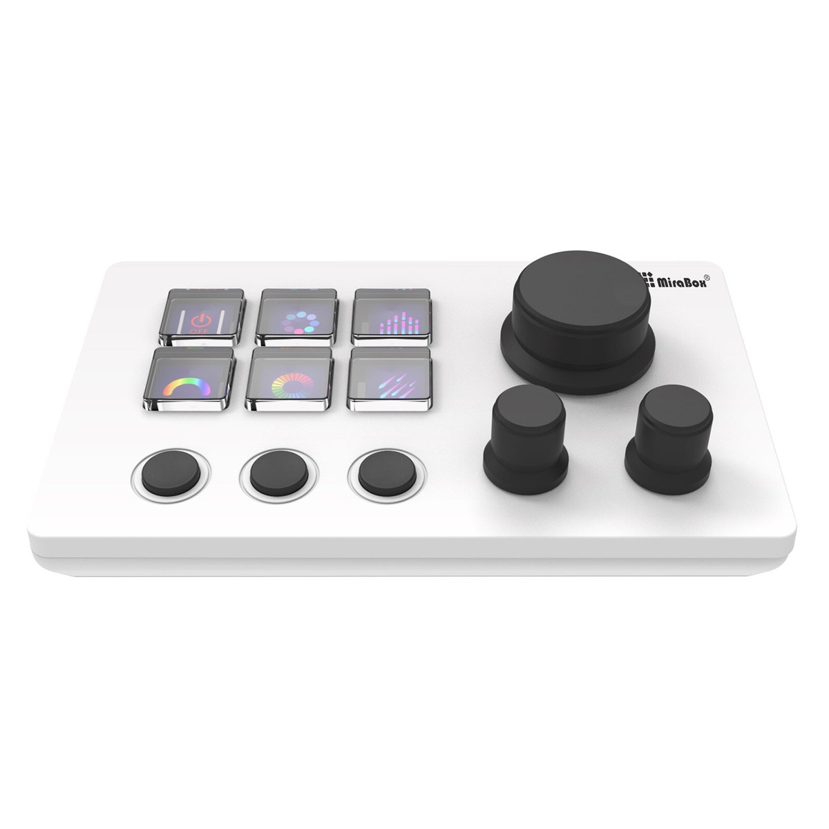 MiraBox Mbox N3E Stream Deck 6-Key Visual Keyboard Wired Custom