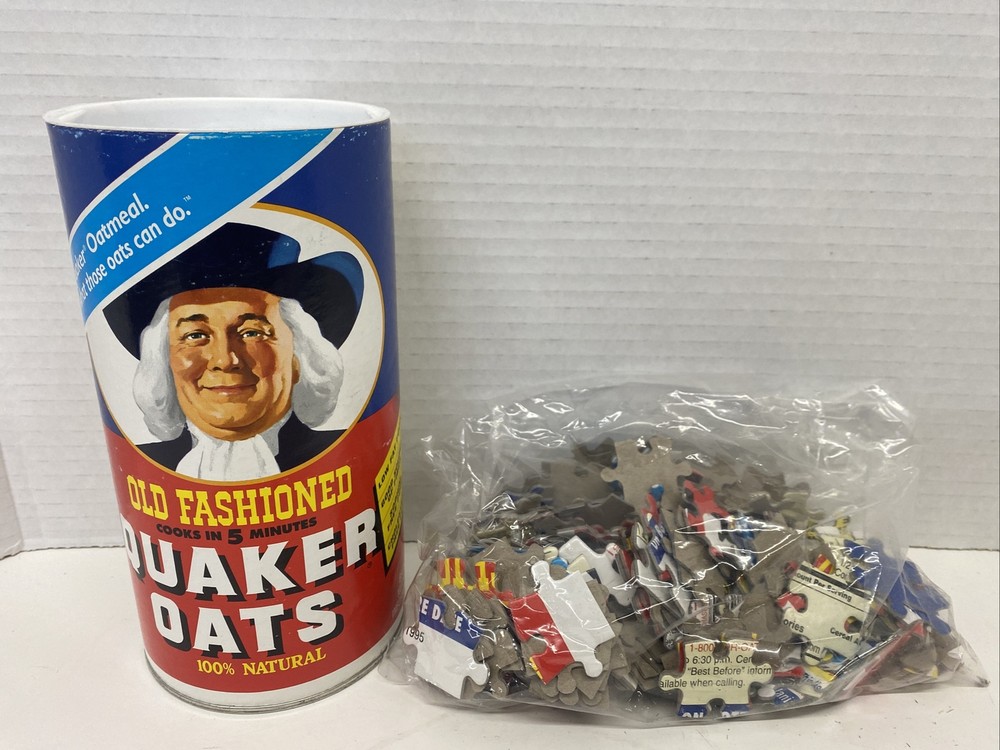 Vintage Limited Edition Quaker Oats Puzzle 1995, NIP - RARE! -
