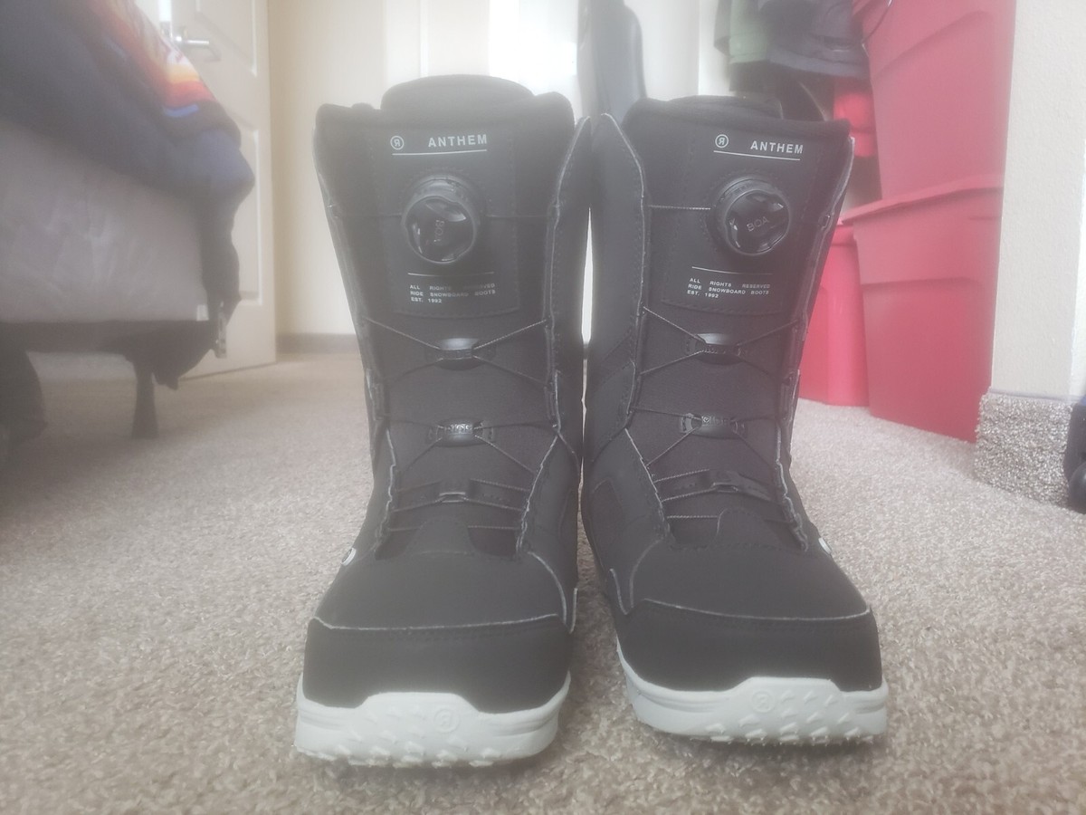 2024 Ride Anthem Men's Snowboard Boots, Black,