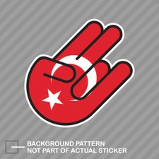 Turkish Shocker Sticker Decal Vinyl Turkey Crescent Star Turkish Shocker Sticker Decal Vinyl Turkey Crescent Star