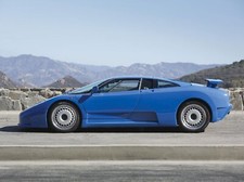 Cars 1993 bugatti eb110 gt Desk Mat Stitched