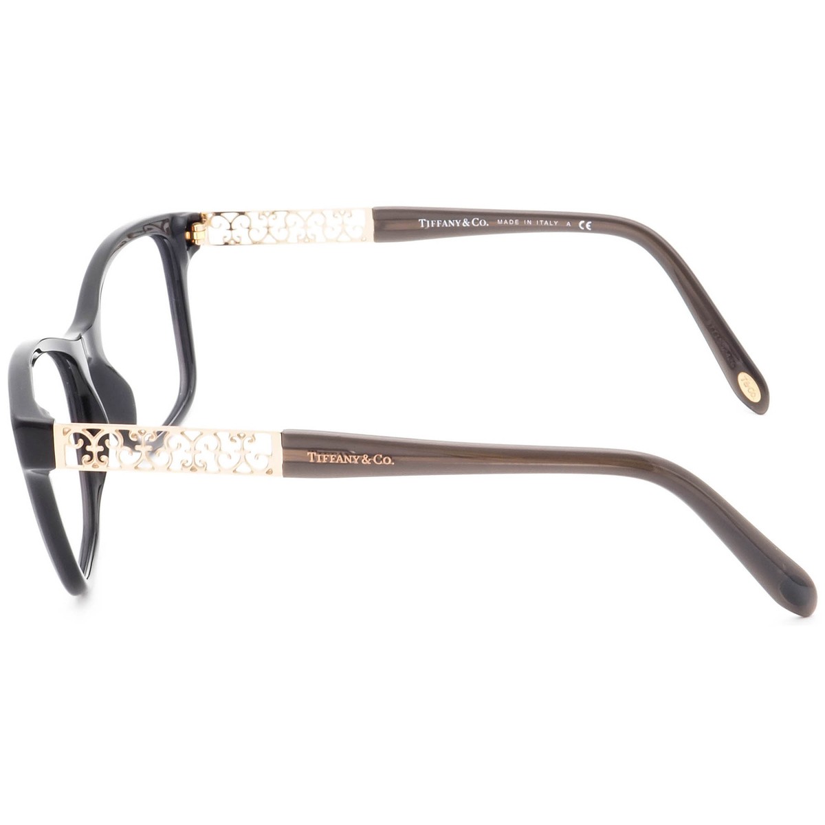 Tiffany & Co. TF 2130 8210 52-16-140 Women\'s Eyeglasses Made in Italy Frames Tiffany & Co. TF 2130 8210 Rectangle Plum Pink Gold Frame  main image 4