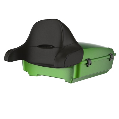 VERDE RADIACTIVO para Harley/Softail 97+ Rushmore Chopped Tour Pack Envolvente - Imagen 2 de 12