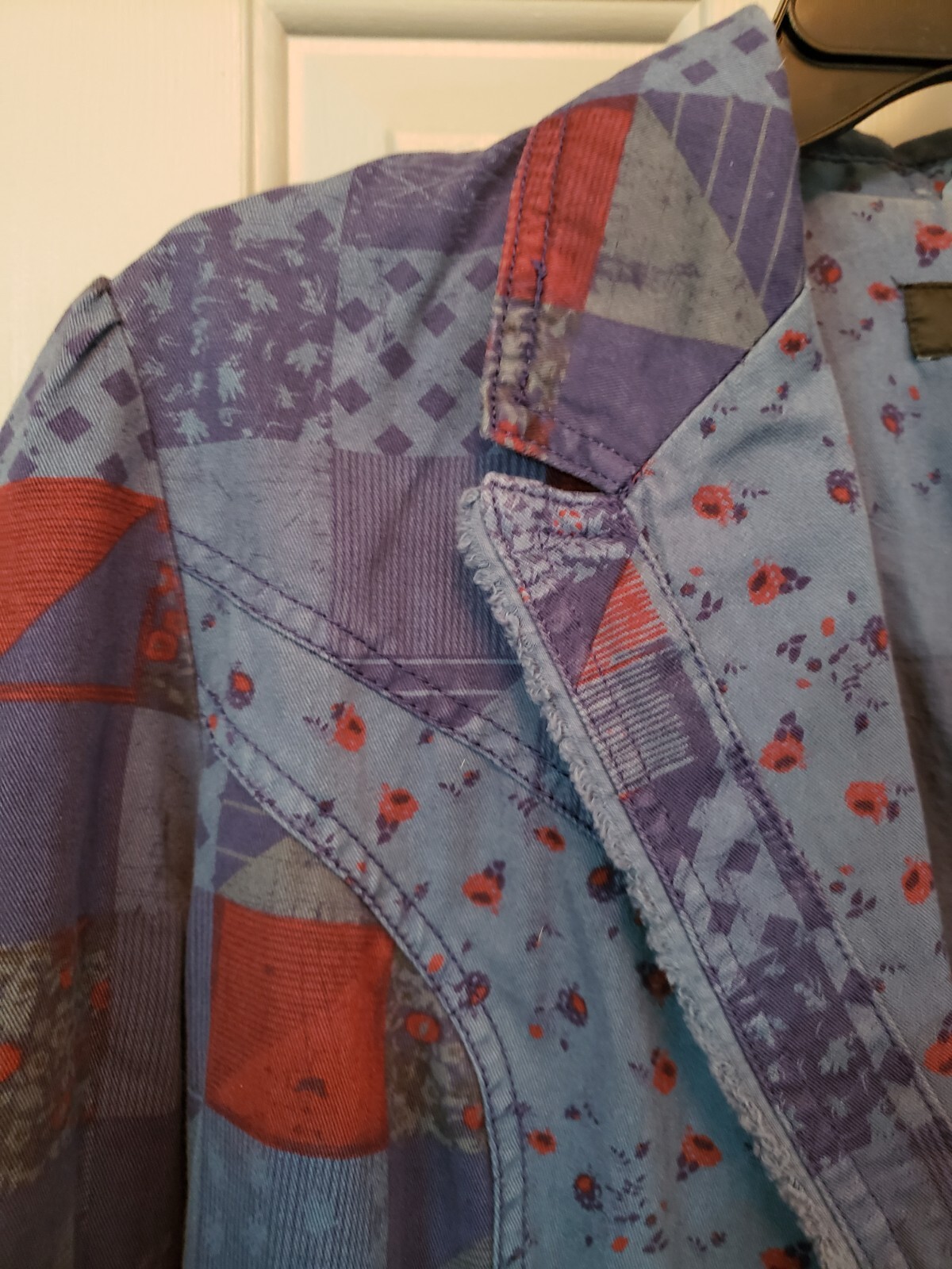 Vintage NEXT Patchwork Blazer/Jacket - image 7