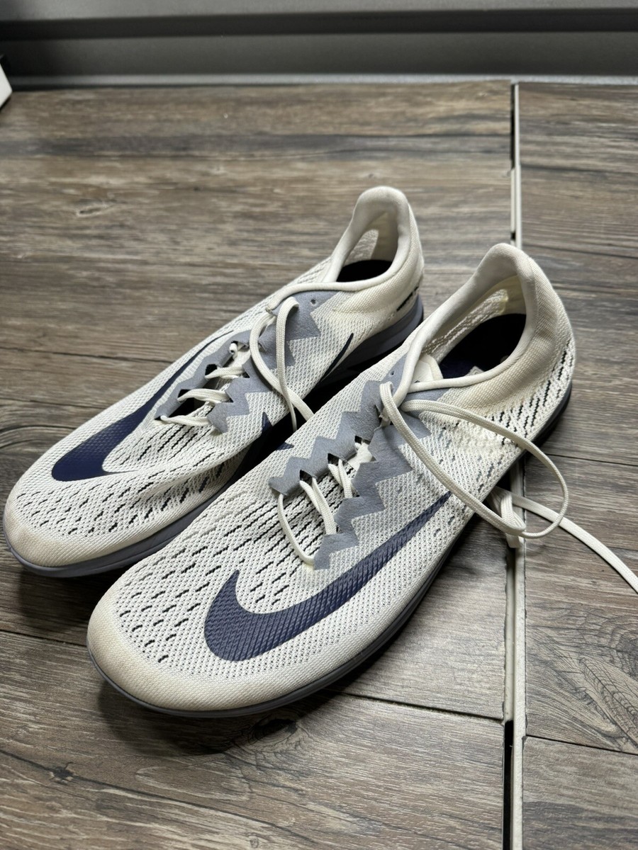 Nike Zoom Streak LT 4 Racing Track & Field Spikes Gray Navy