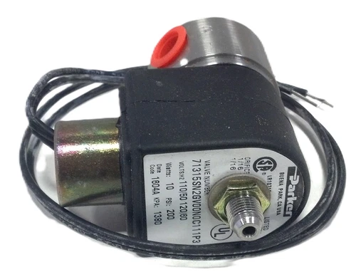 Parker 71315SN2GV00N0C111P3 110V / 50Hz - 120V / 60Hz 10W 200 PSI Solenoid Valve