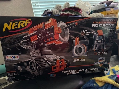 Nerf N-Strike Elite TerraScout Recon RC Drone New!!!