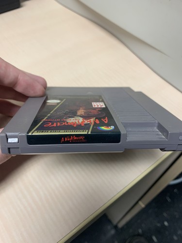 A NIGHTMARE ON ELM STREET ORIGINAL NES AUTHENTIC NINTENDO GAME FREDDY KRUEGER - Picture 3 of 5