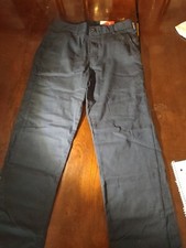 Izod Boys Size 18 Slim Navy Khaki Pants
