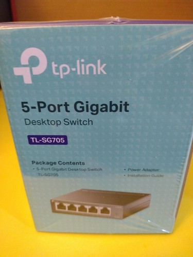 TP-Link TL-SG705, 5 Port Gigabit Unmanaged Ethernet Switch, Network Hub Ethernet - Picture 3 of 5