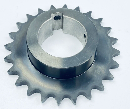 TSUBAKI H50B24 PIGNONE CATENA A RULLI 2"-CHIAVE/FORO 24 DENTI #50 CATENA - Foto 5 di 7